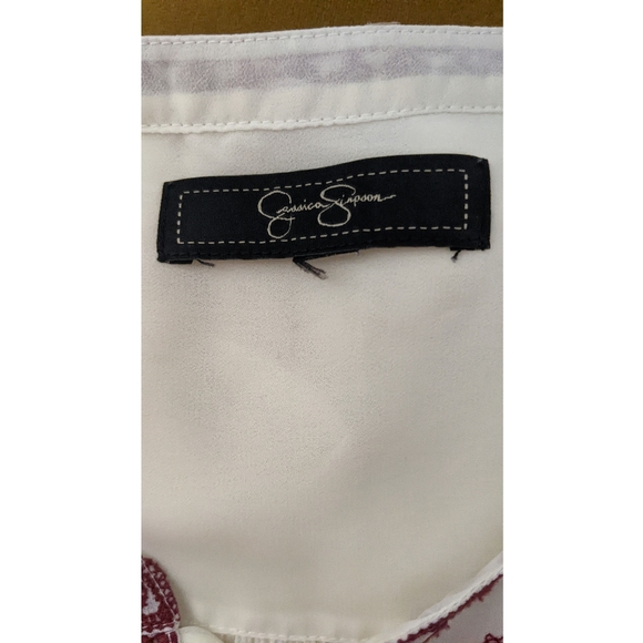 Jessica Simpson Blouse Sm EUC - Picture 3 of 3
